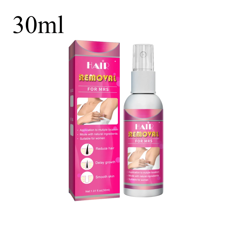 Hair Removal Spray Pain-Free & Hypoallergenic 2-Pack