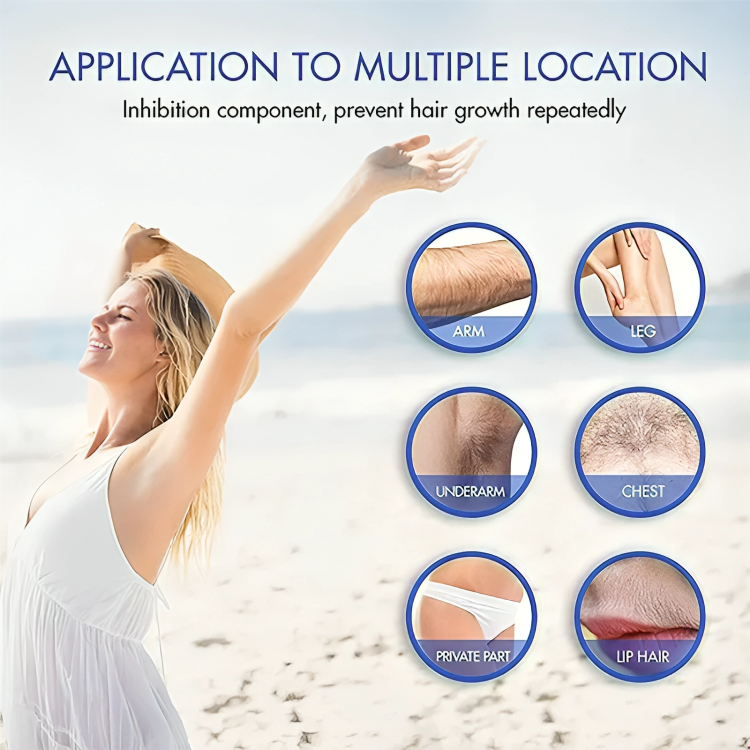 Hair Removal Spray Pain-Free & Hypoallergenic 2-Pack
