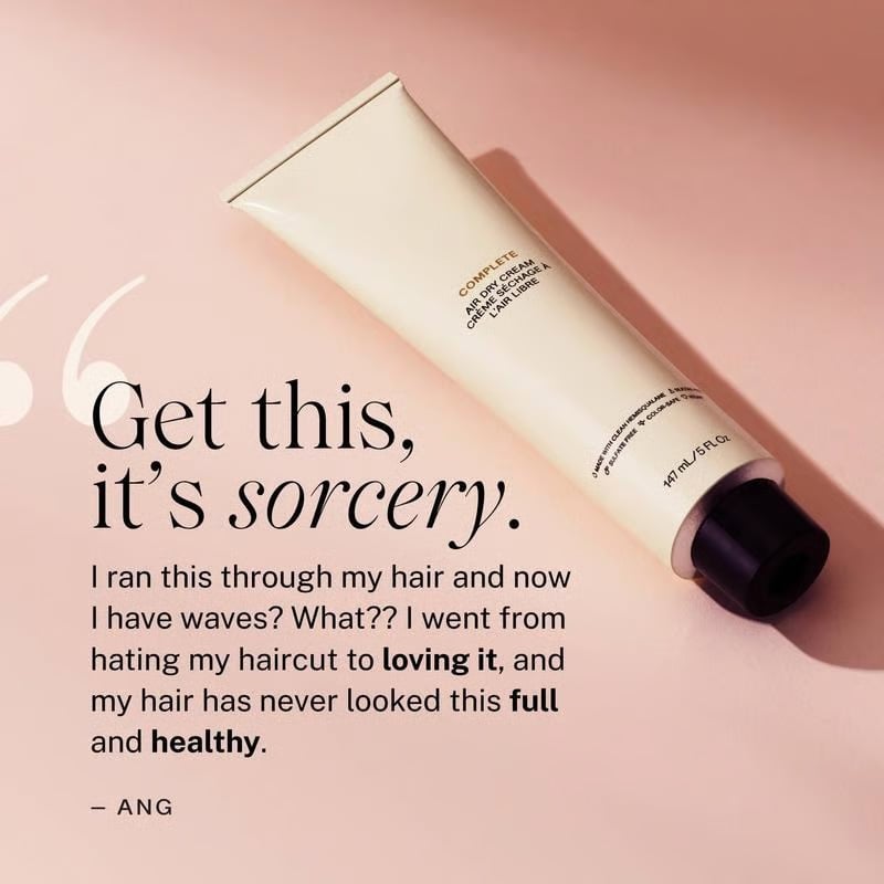 Hair Smoothing Cream Heat-Free Frizz Control & Shine