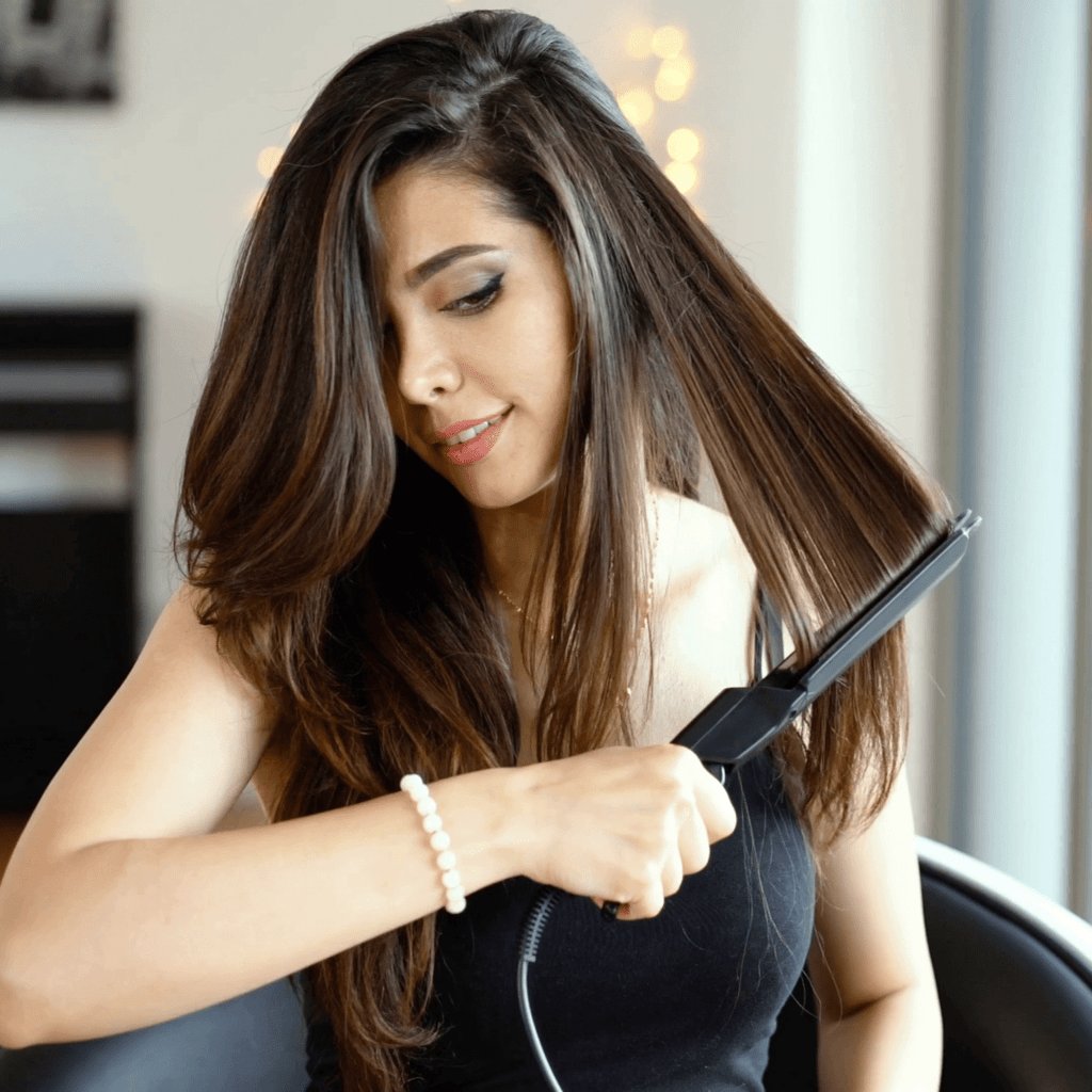 Hair Straightener 15-Second Heat-Up Vented Plates