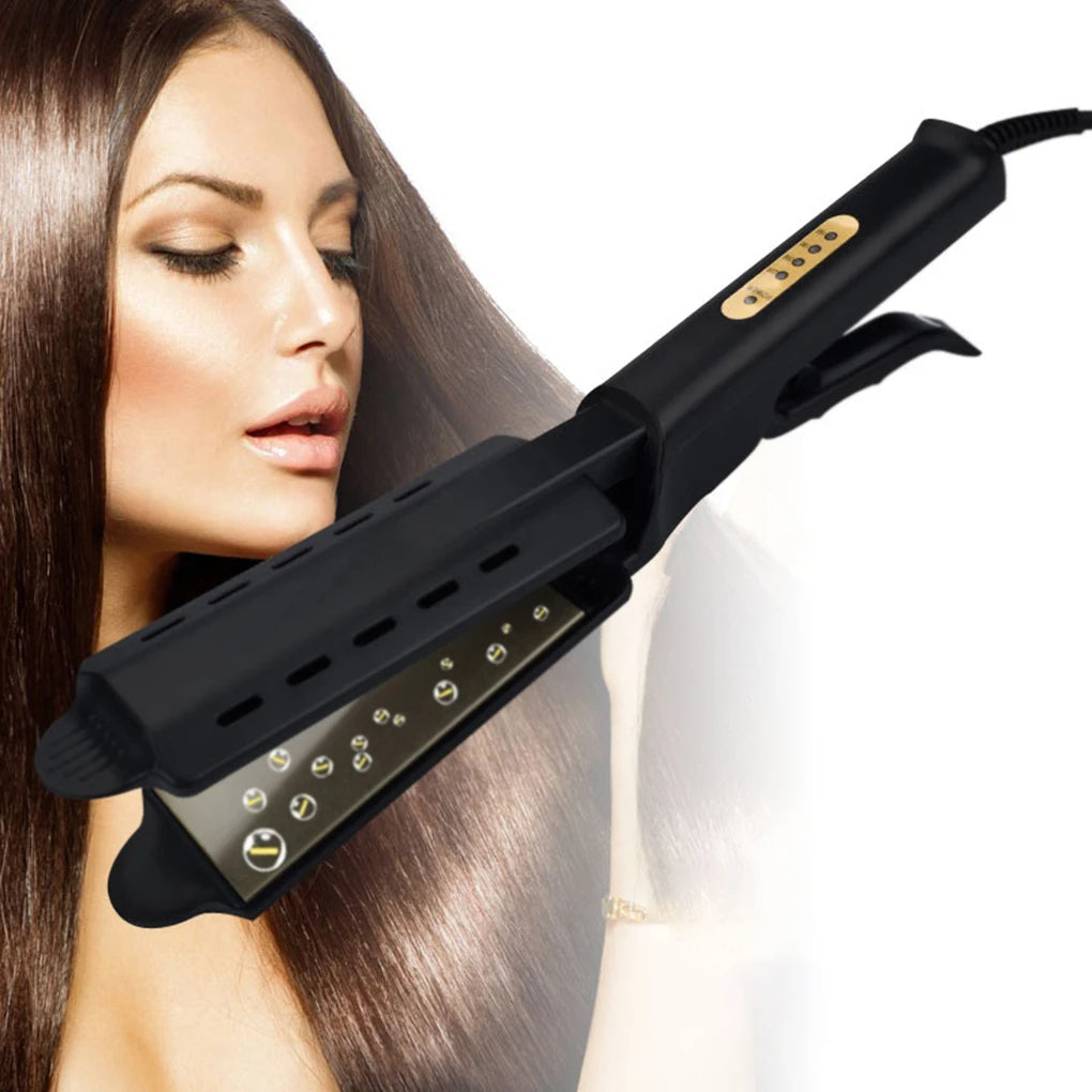 Hair Straightener 15-Second Heat-Up Vented Plates