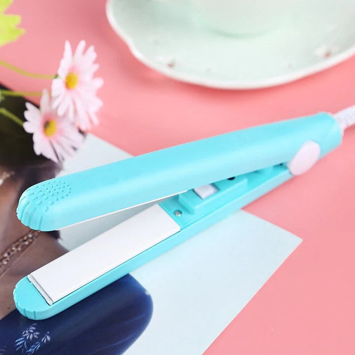 Hair Straightener & Curler Tourmaline Ceramic Quick Heat