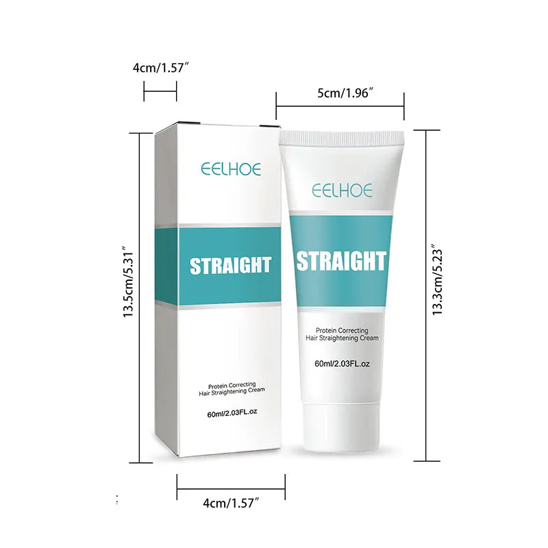 Hair Straightening Cream Keratin Repair & Frizz Control