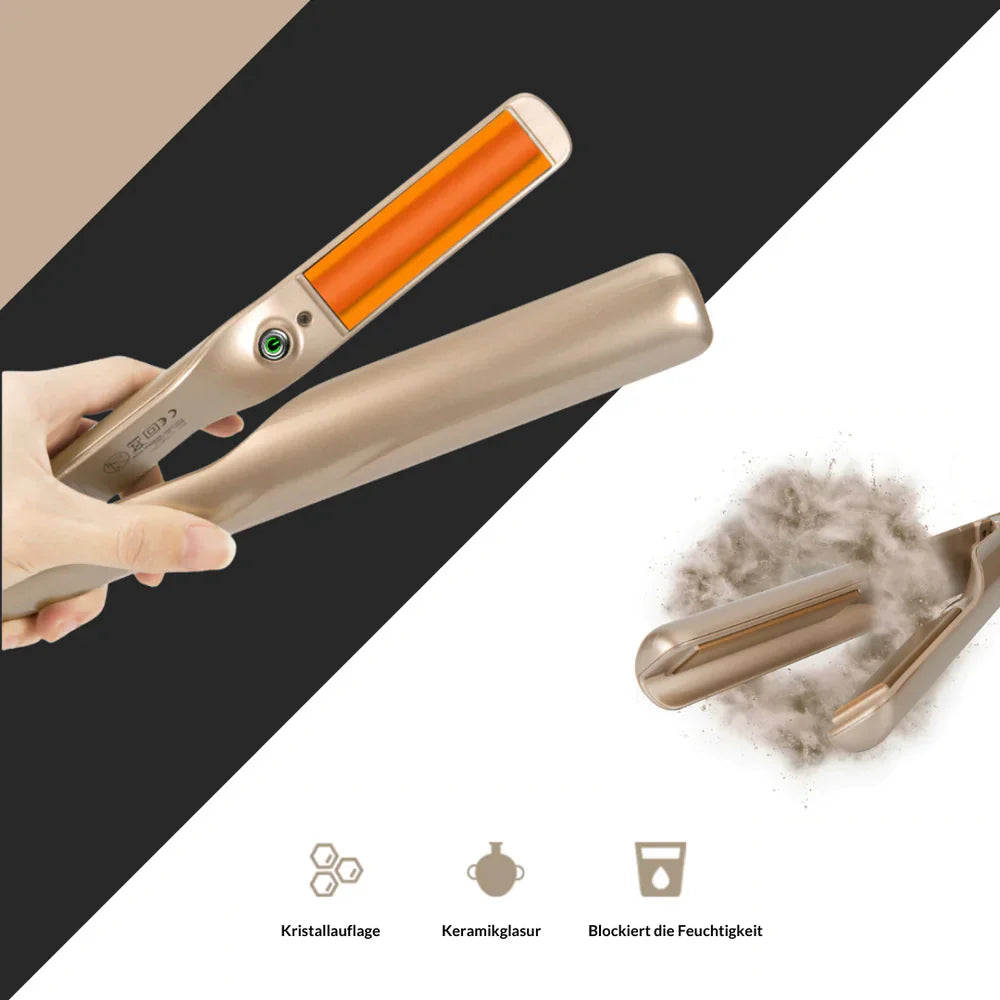 Hair Styler 2-In-1 Cordless Ceramic & Ionic