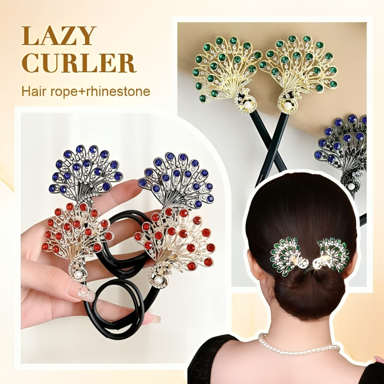 Hair Ties Secure Hold Gentle On Hair Colorful 5-Pack