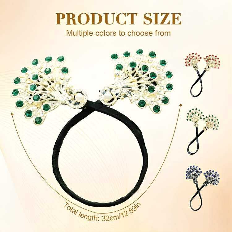 Hair Ties Secure Hold Gentle On Hair Colorful 5-Pack