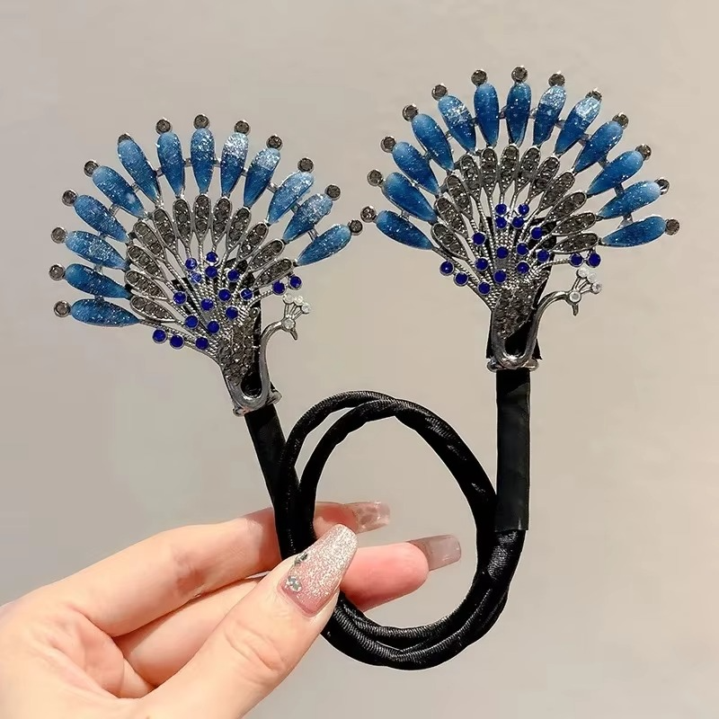 Hair Ties Secure Hold Gentle On Hair Colorful 5-Pack