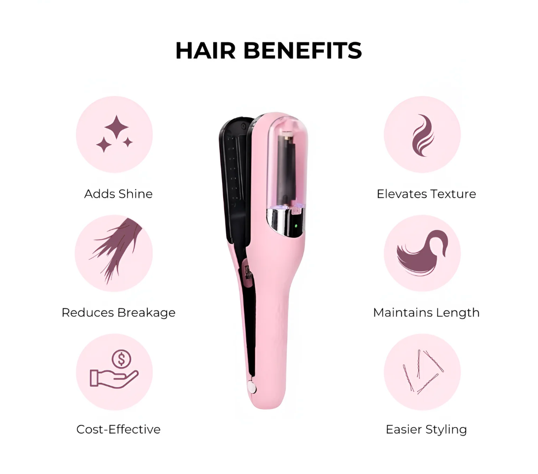 Hair Trimmer Precision Split-End Removal Smoothing & Shine