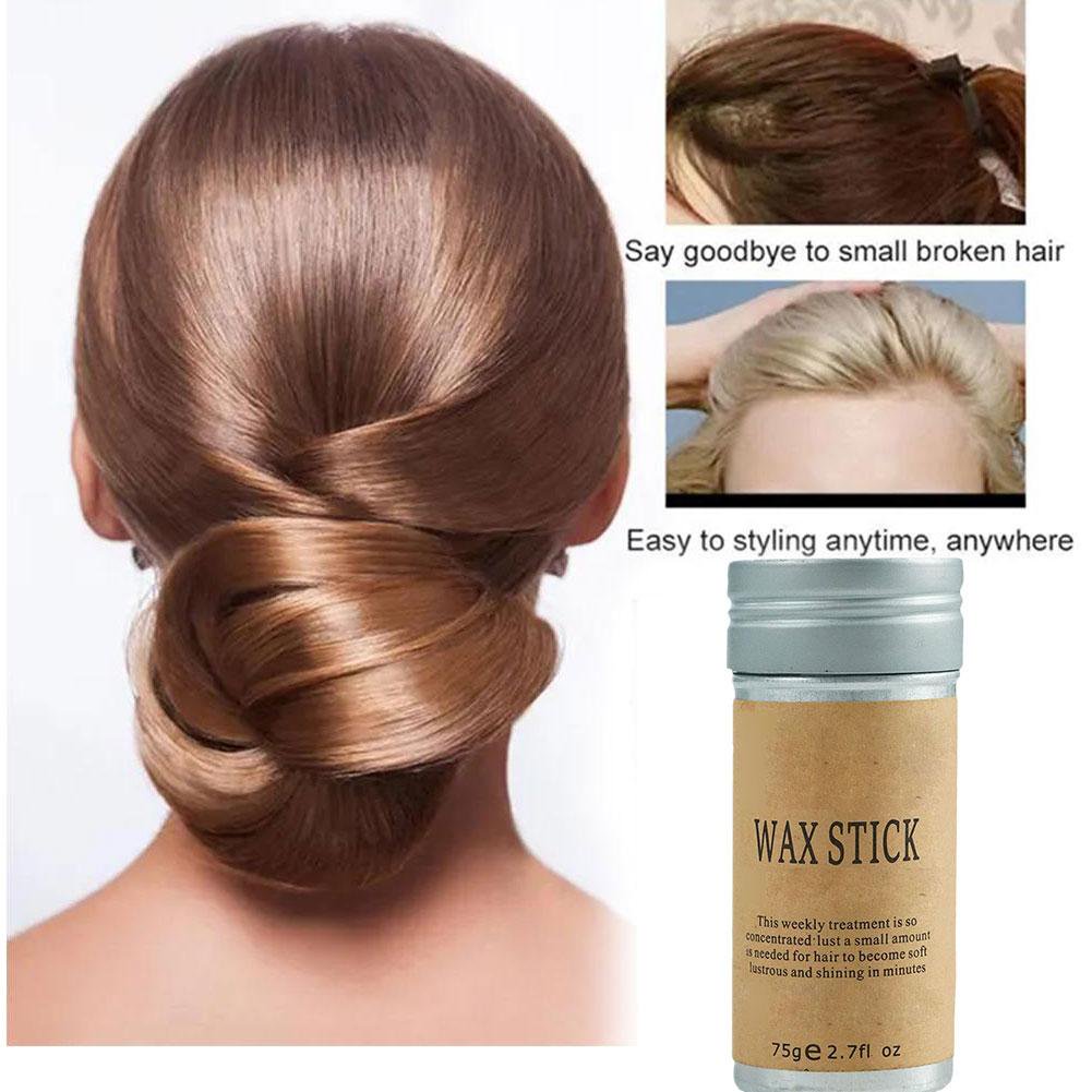 Hair Wax Stick Strong Hold Natural Finish