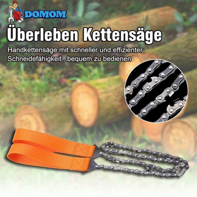 Hand Chainsaw Foldable Bidirectional Teeth