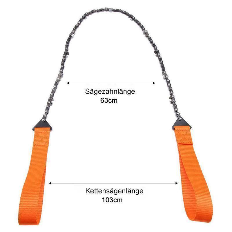Hand Chainsaw Foldable Bidirectional Teeth