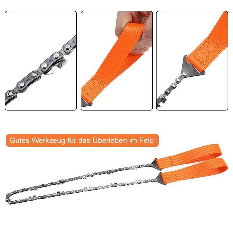 Hand Chainsaw Foldable Bidirectional Teeth