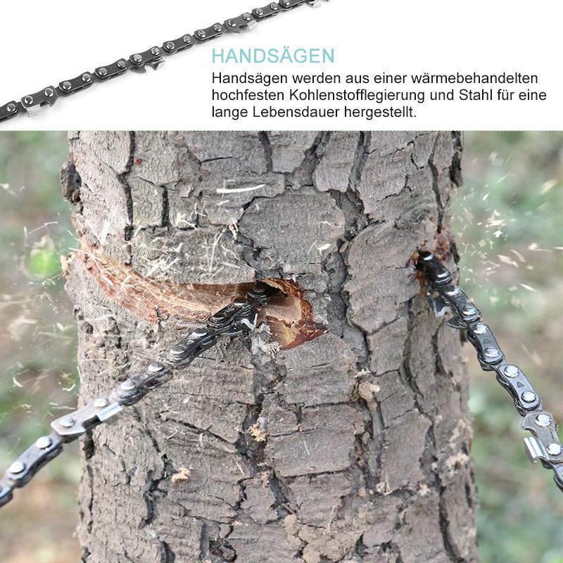 Hand Chainsaw Foldable Bidirectional Teeth