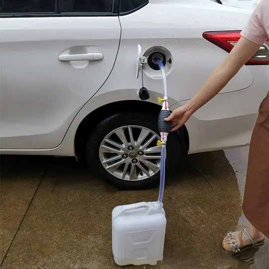 Hand Siphon Pump Rubber Bulb 2 Meter Flexible Hose