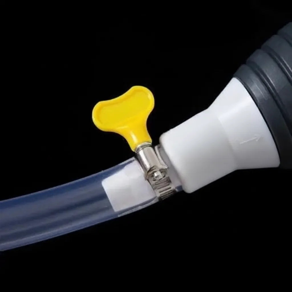 Hand Siphon Pump Rubber Bulb 2 Meter Flexible Hose