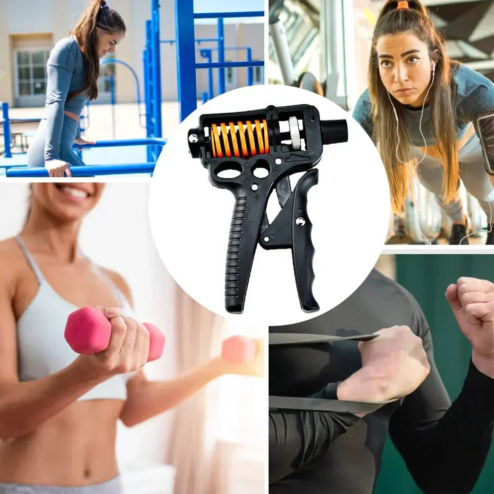 Hand Trainer Adjustable 5–165 kg Non-Slip Handles