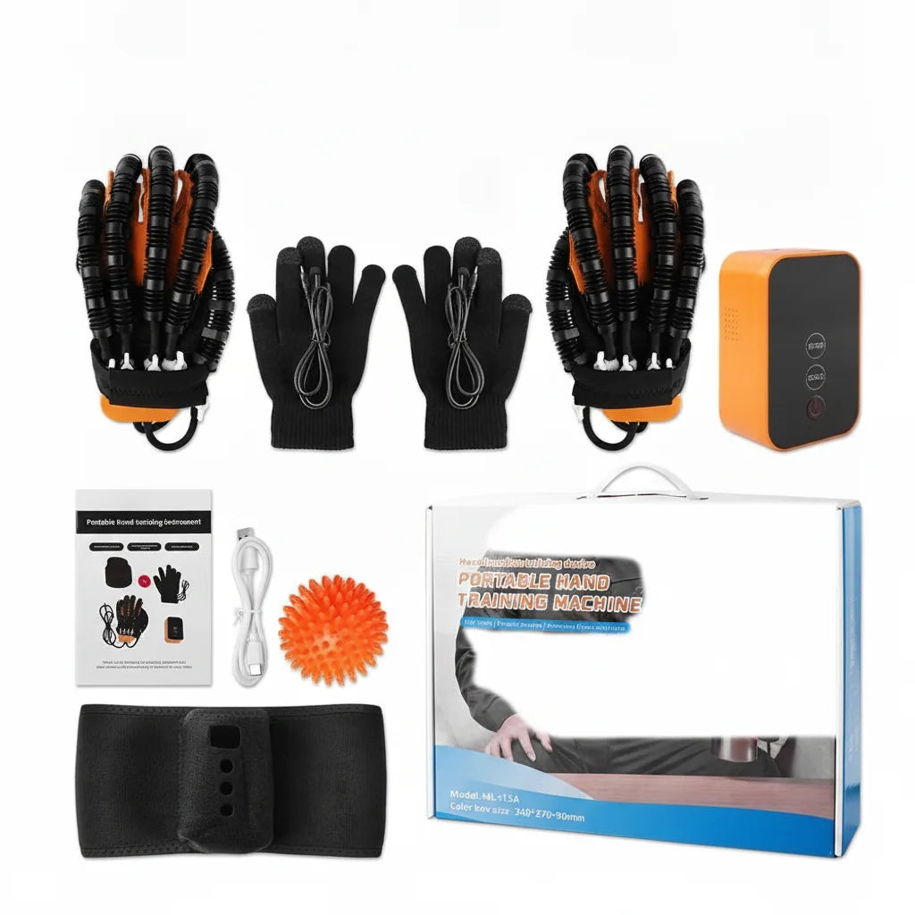 Hand Trainer Glove Individual Finger Control Wireless Rechargeable