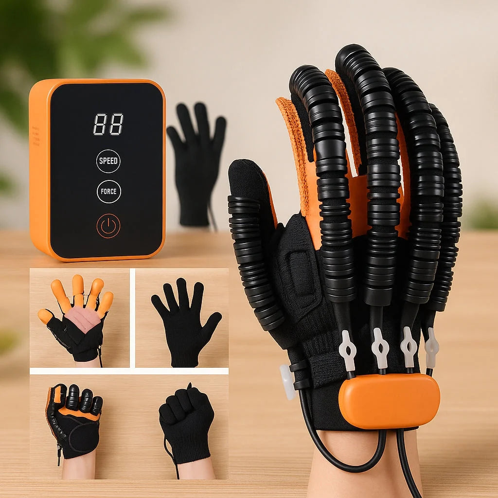 Hand Trainer Glove Individual Finger Control Wireless Rechargeable
