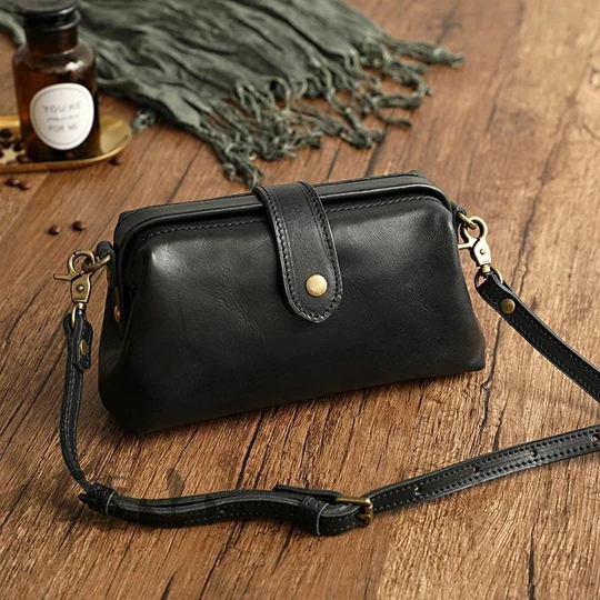 Handbag Handmade Genuine Leather Secure Closure