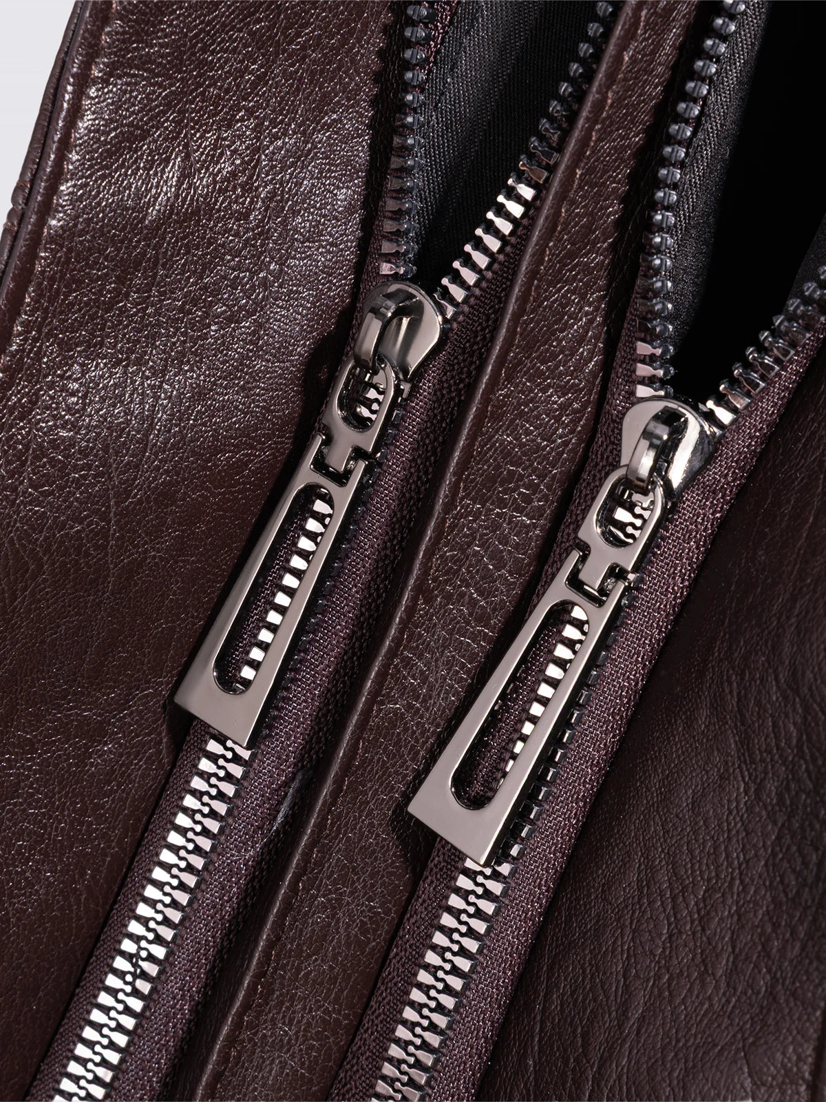 Handbag Multi-Compartment Zippered Pockets Detachable Shoulder Strap