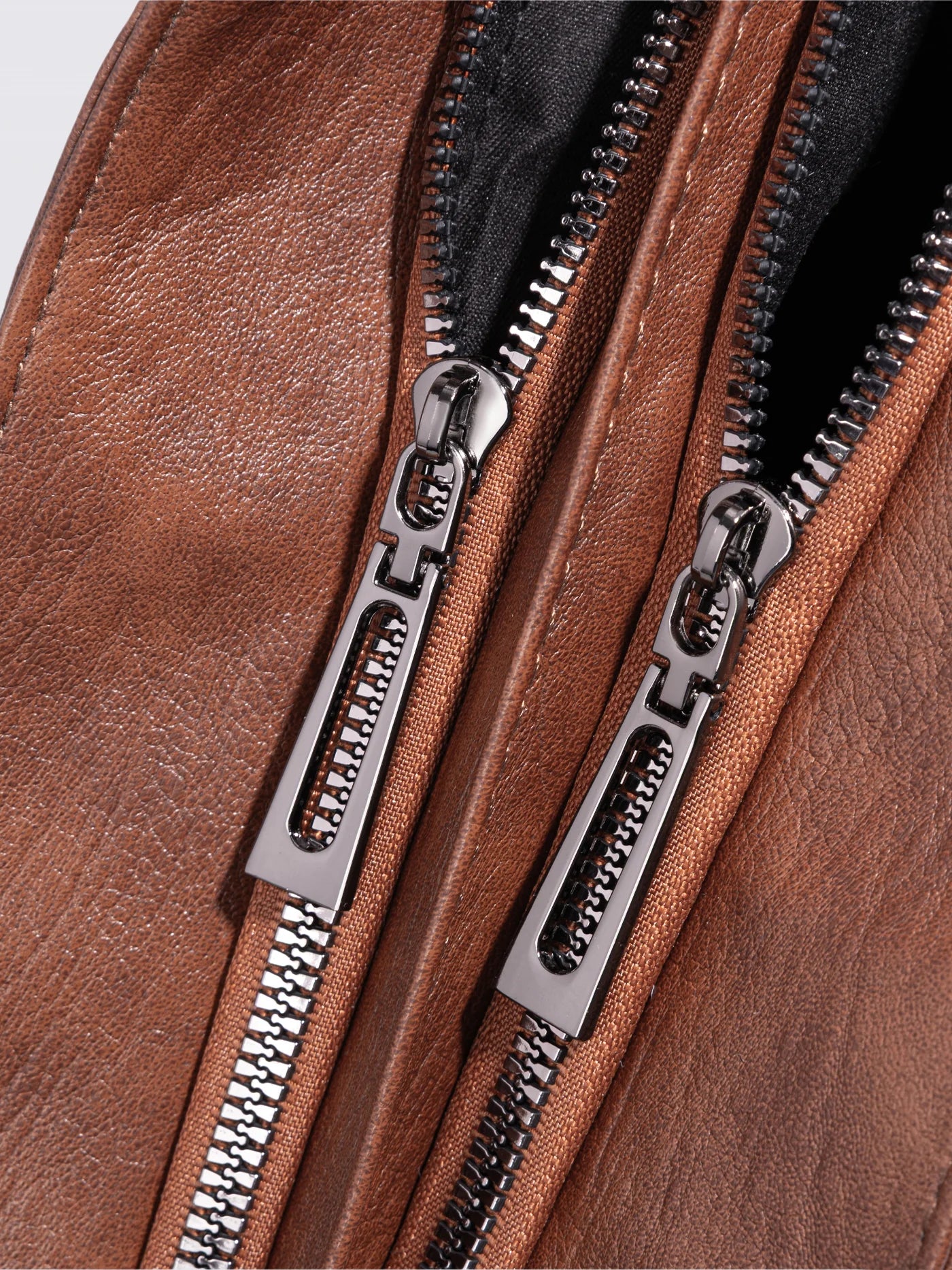 Handbag Multi-Compartment Zippered Pockets Detachable Shoulder Strap