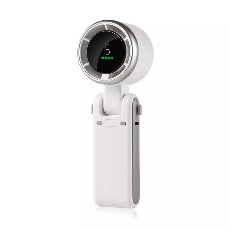 Handheld Fan USB Rechargeable Five-Speed Adjustable Angle