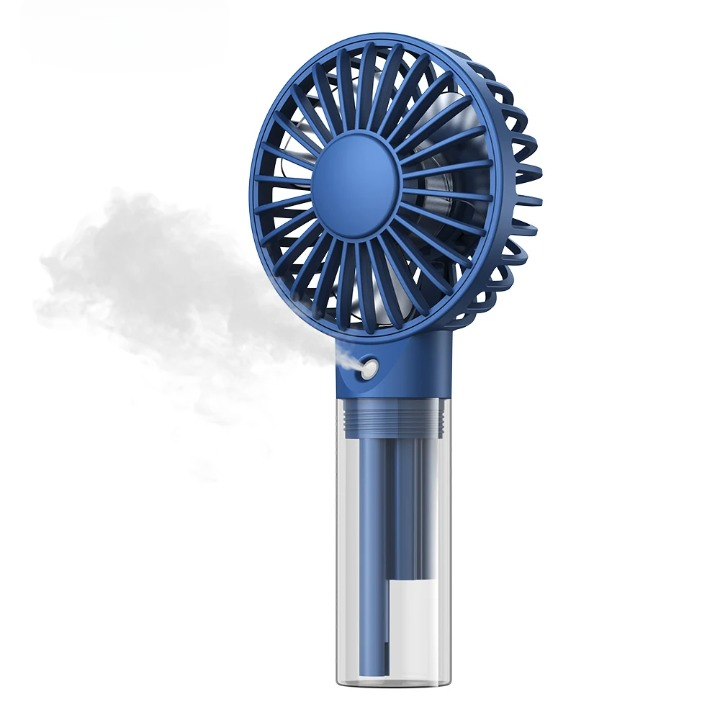 Handheld Fan Water Mist 2000 mAh USB Rechargeable