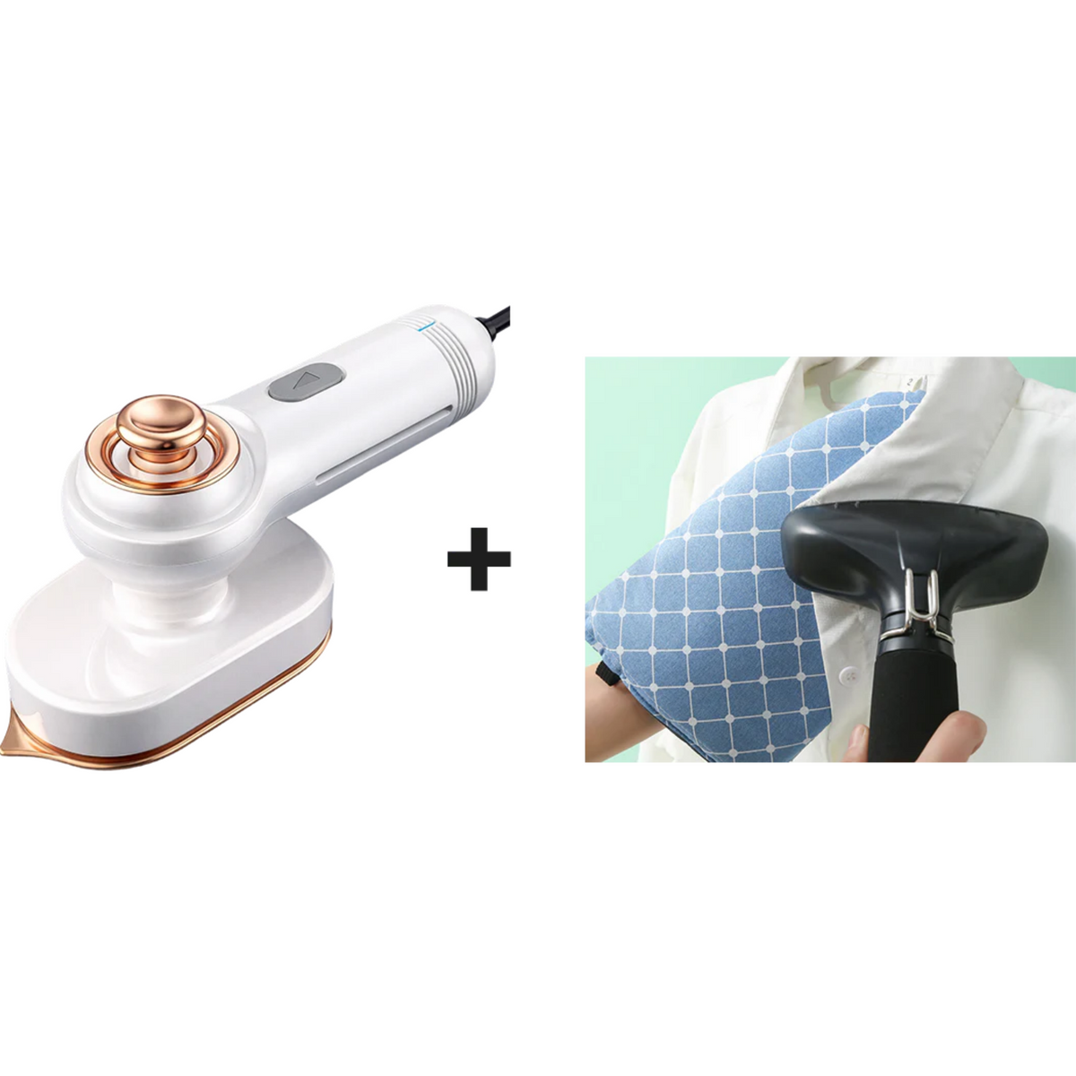 Handheld Garment Steamer Rotating Swivel Handle Heats In 20s