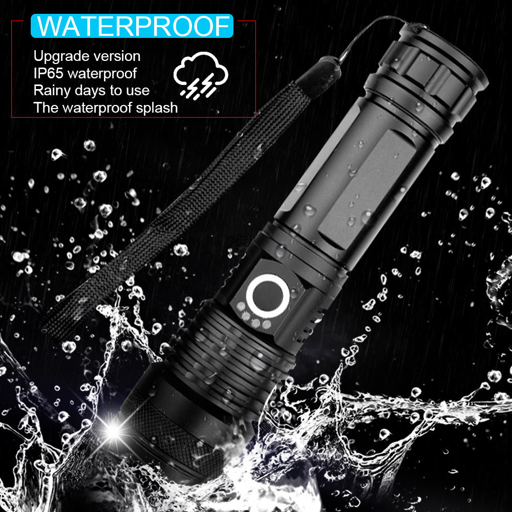 Handheld LED Flashlight Rechargeable 3000-5000 Lumens