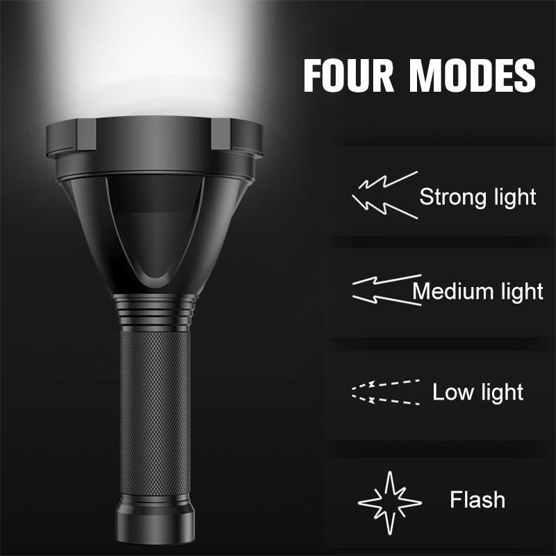 Handheld LED Flashlight Rechargeable 3000-5000 Lumens