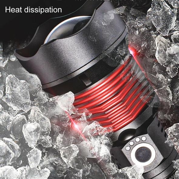 Handheld LED Flashlight Rechargeable 3000-5000 Lumens