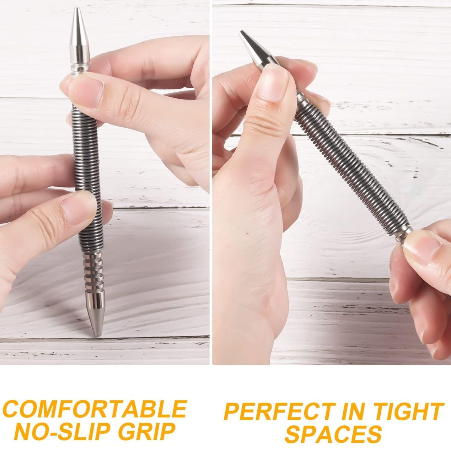 Handheld Nailer Spring-Assisted Interchangeable Tips