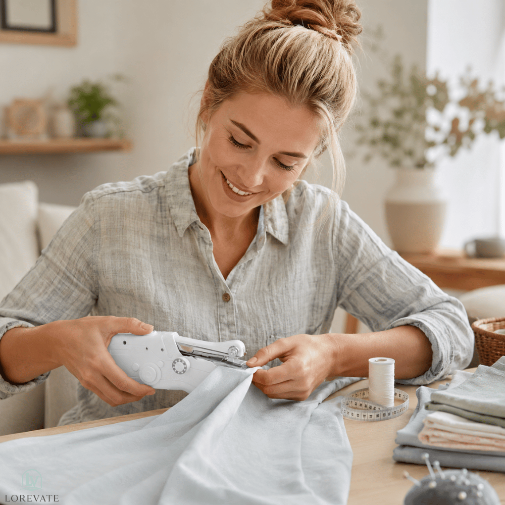 Handheld Sewing Machine Compact Three-Speed Beginner Kit