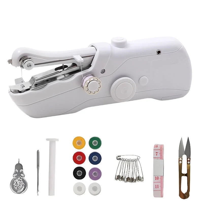 Handheld Sewing Machine Portable 3-Speed Set of 28