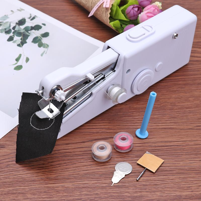 Handheld Sewing Machine Portable Battery-Powered Lightweight
