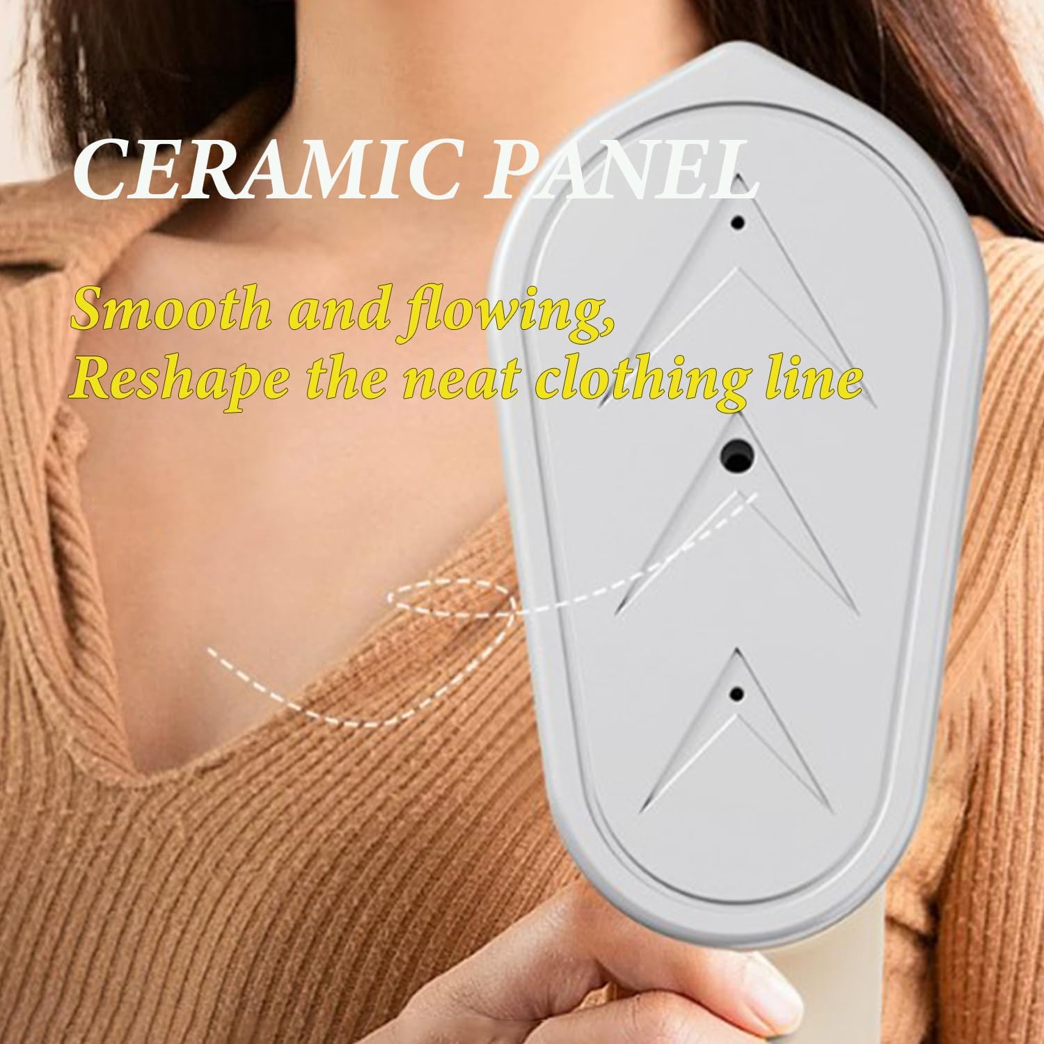 Handheld Steam Brush Dry & Wet Steam Travel-Friendly