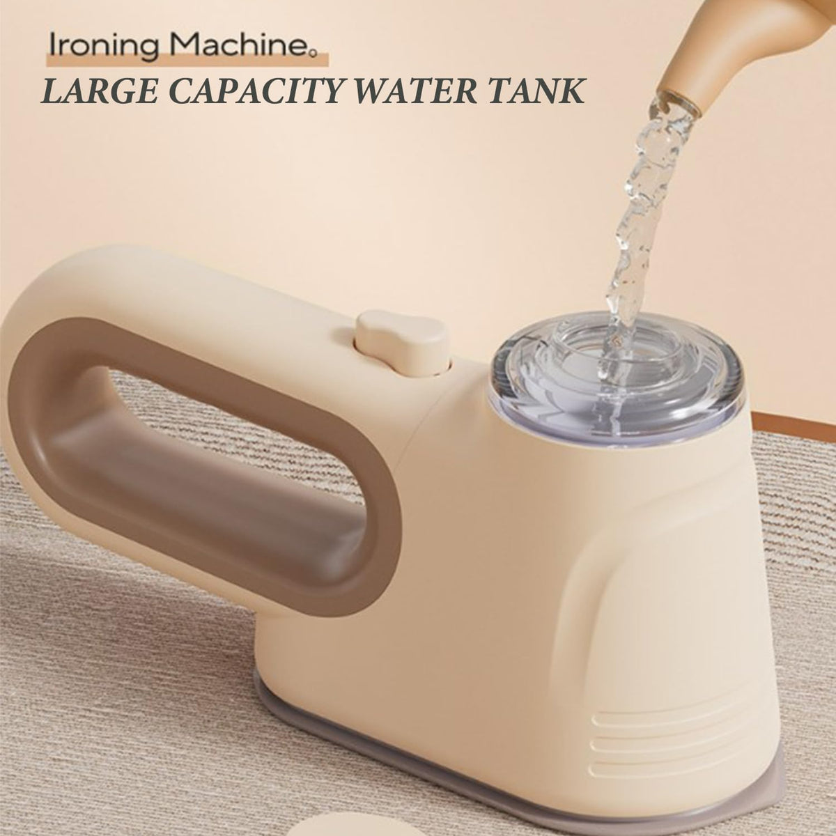 Handheld Steam Brush Dry & Wet Steam Travel-Friendly