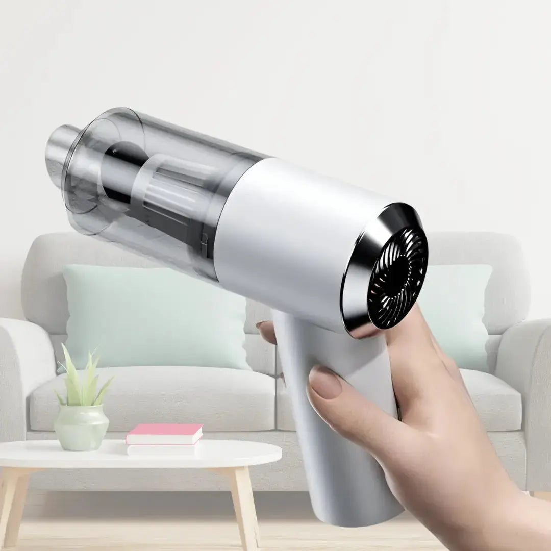Handheld Vacuum Cordless 9000 Pa Suction LED Light
