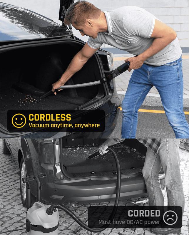 Handheld Vacuum Cordless Lightweight Powerful Suction