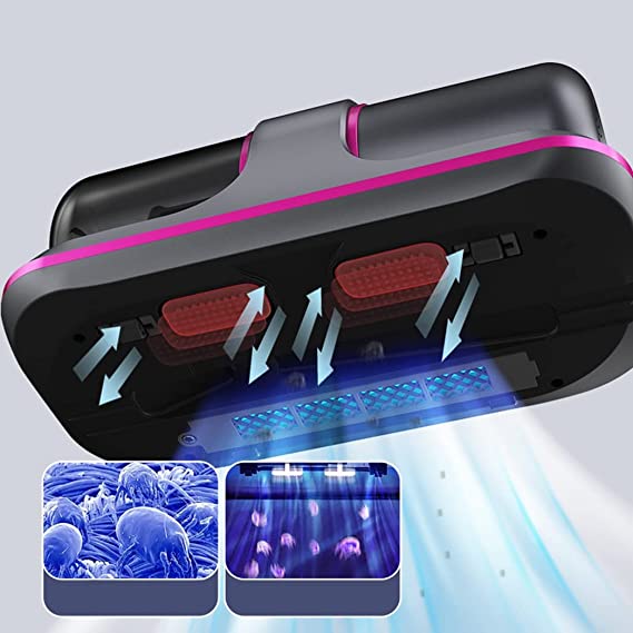 Handheld Vacuum Mite Removal HEPA Filtration & UV Sterilization