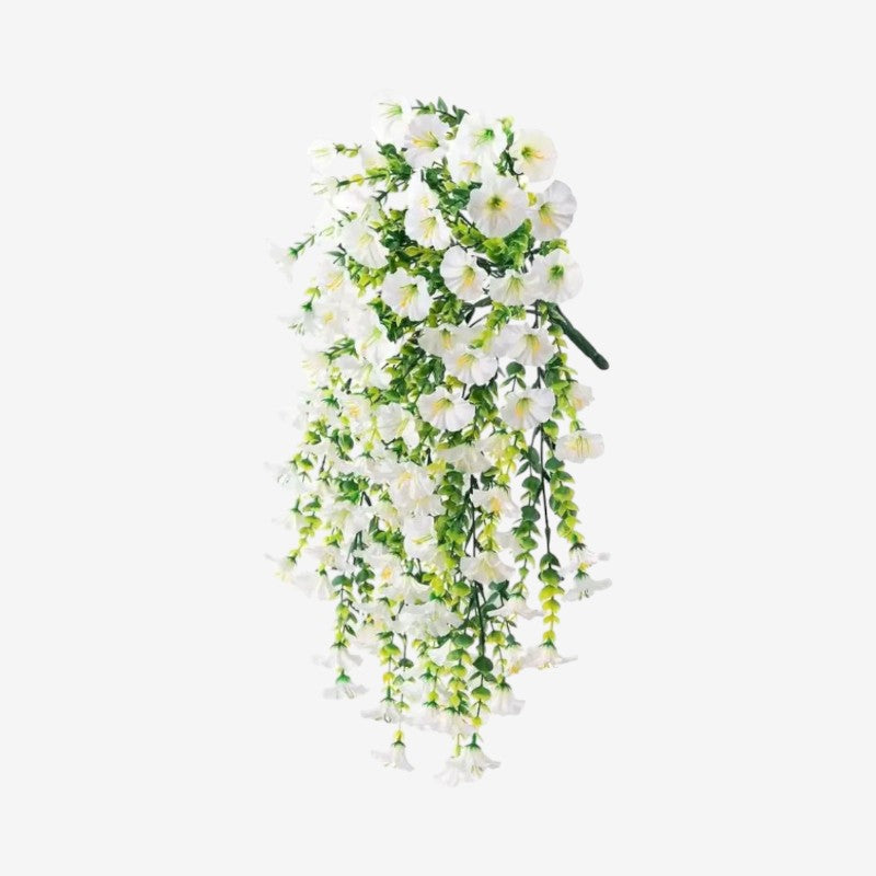 Hanging Artificial Flower Bouquet Realistic Cascading Maintenance Free