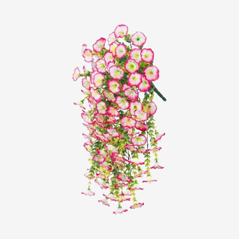 Hanging Artificial Flower Bouquet Realistic Cascading Maintenance Free