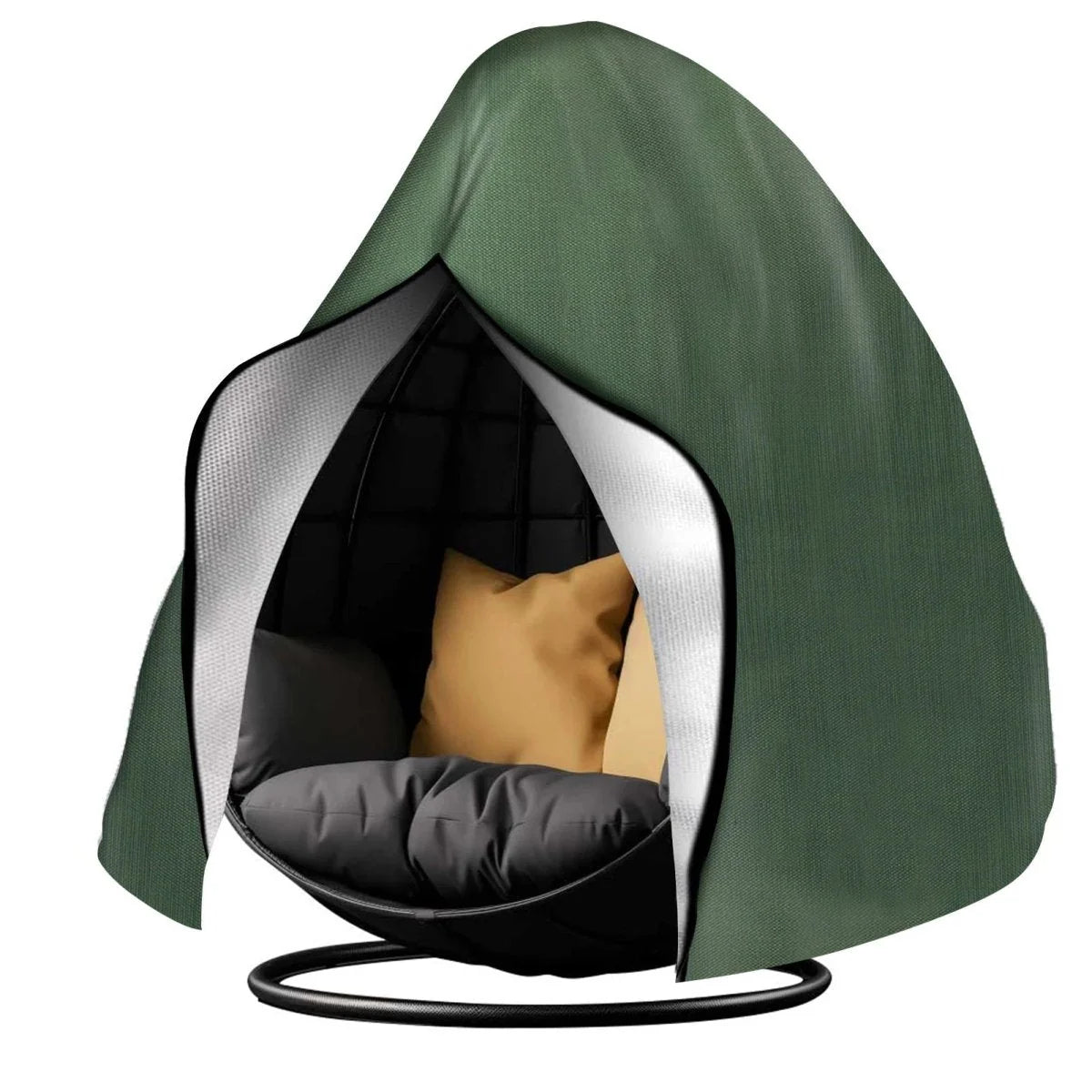 Hanging Chair Cover 210D Oxford Waterproof Zippered & Drawstring