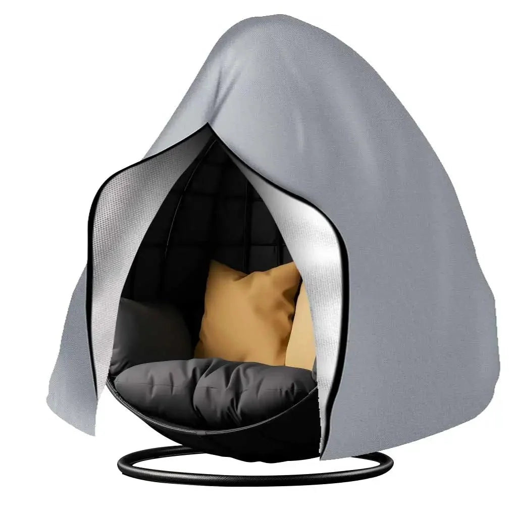 Hanging Chair Cover 210D Oxford Waterproof Zippered & Drawstring
