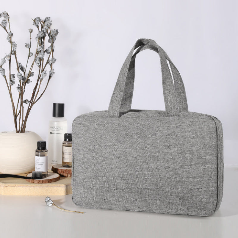 Hanging Toiletry Bag 4 Compartments & 360° Rotatable Hook