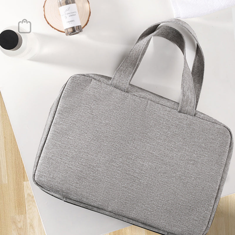 Hanging Toiletry Bag 4 Compartments & 360° Rotatable Hook
