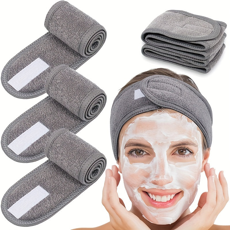 Headband Adjustable Velcro Fastener Non-Slip & Breathable Fabric