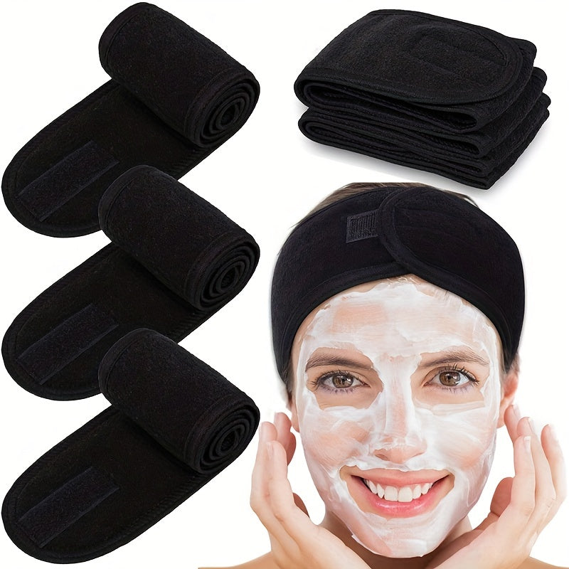 Headband Adjustable Velcro Fastener Non-Slip & Breathable Fabric
