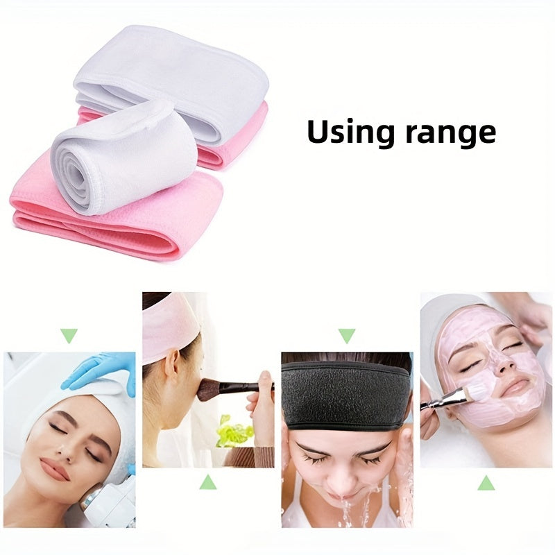 Headband Adjustable Velcro Fastener Non-Slip & Breathable Fabric