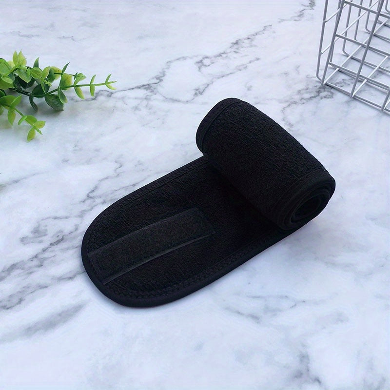 Headband Adjustable Velcro Fastener Non-Slip & Breathable Fabric